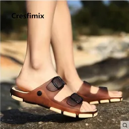 Sandały Cresfimix Sandalias Make Fashion Wygodne poślizg na plaży Mężczyźni fajne wiosenne przeciwś poślizg letnie buty sandałowe E3498 230718