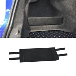 För Jaguar Xe F-Pace 2016-2021 Biltillbehör Organisator Brädet Flanell Trunk Side Storage Partitions Plate Tail Box Shield Plank2161