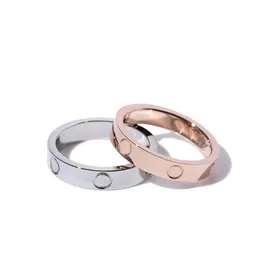 Дизайнерский кольцо роскошное белое мужское письмо улица 325964 J85V5 8062 Любовь Кольцо Гривированное размер 9 Diamond Ring