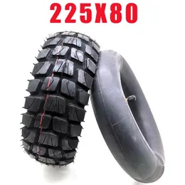 255x80 Tire Inner And Outer Tyre For Electric Scooter Zero 10x Dualtron KuGoo M4 Upgrade 10 Inch 10x3 0 80 65-6 Off Road Motorcycl266U