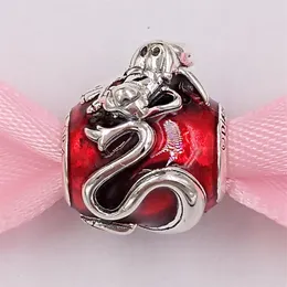 Andy Jewel 925 Sterling Zilveren Kralen DSN Mulan Mushu Charm Bedels Past Europese Pandora Style Sieraden Armbanden Ketting 798632C293K