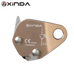 등산 밧줄 Xinda Professional Outdoor Rock Mainting Selflocking Auto Locking Carabiners 안티 가을 보호 그래프 로프 장비 230717