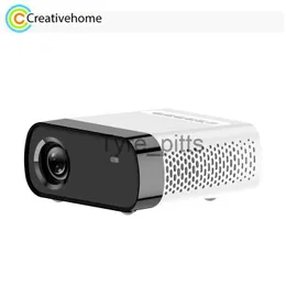 Andra projektortillbehör FOQUCY GX100 800x480 1800 Lumens Högkvalitativ kylning LED -belysning HD Digital Projector Support 2.4G Samma skärmversion X0717