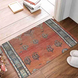 Tappeti stile motivo stampato tappetino arredo bagno tappeto antiscivolo per soggiorno cucina benvenuto zerbino R230718