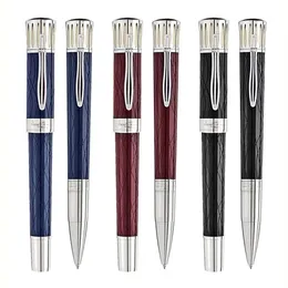 Limited edition Writer Mark Twain Signature Roller ball pen Ballpoint pens Black Blue Wine red Resin engrave office school supplie317N