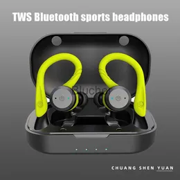 Headphones Earphones 20 Hours Play time Swimming Waterproof Bluetoothcompatible Earphone Dual Wear Sport Wireless Headset Ipx7 Stereo Earbuds x0718