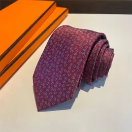 Luxury Designer Tie For Men Silk Ties Hand Embroidered Business Casual Universal Man Tie High Quality With Gift Box