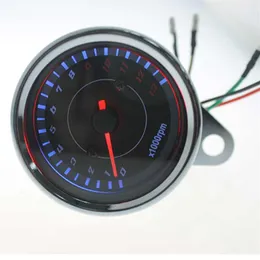 Motorcykelmodifierad varvmätare Motorcykel Electronic Tachometer Instrument224S