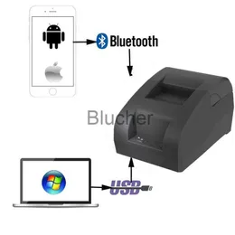 Printers JP58A Bluetooth Receipt Printer 58mm Thermal Pos Printers For iOS Android Mobile Phone USB Bluetooth Port For Store x0717