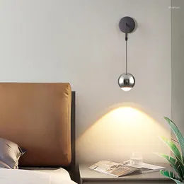 Wall Lamp Modern And Minimalist Nordic Style Bedside Recommended By Designers INS Is A Living Room Bedroom Atmosphere