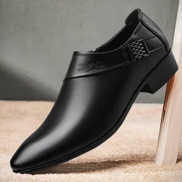 Kleidermänner formell für Leder 113 männliche Plus -Größe Party Hochzeitsbüro Arbeitsschuhe in Business Casual Oxfords 230718 900 Oxds