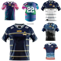 T-shirts pour hommes T-shirts pour hommes North Queensland Cowboys Domicile / Extérieur / WiL / Anzac / Rugby Indigène - Hommes S-5XL Nom d'impression HKD230718