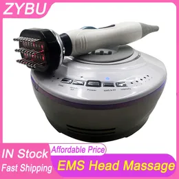 Head Massage Physiotherapy Device Hair Growth Regrowth Massager Brush EMS Microcurrent Vibration RF Hyperthermia Light Therapy