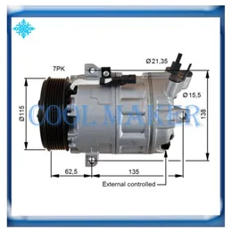 DCS17ECR compressore per RENAULT LAGUNA II 2 0 7711368407 8200577732 8200705022 926001DA0A 8FK351110451 8131252886