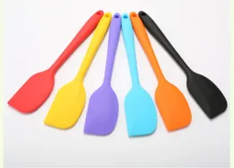 Kitchen Silicone Cream Butter Cake Spatula Bakery Bar Mixing Batter Scraper Baking Tool Kitchenware JY18