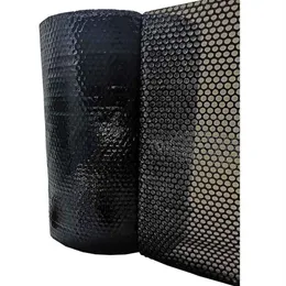Förpackningsväskor svart bubbla film märke material skum pad förtjockad inslagning papper expressförpackningar och droppe312e