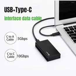 하드 디스크 인클로저 USB 3.1 ~ M.2 NVME JMS583 칩 타입 C USB-C NGFF M-KEY SSD 모바일 케이스가있는 외부