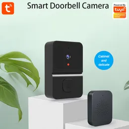 T23 T3 TUYA ELEKTRONISK TIRLESS DOORBELL WiFi Smart Video Doorbell Digital Visual Intercom WiFi Door Bell Doorman Home Security Camera