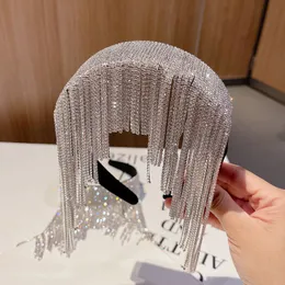 Copricapo Accessori per capelli Nappe di lusso Catene Diamanti incandescenti Fascia per capelli Donna Party Princess Occasionale Buona Quanlity 230718