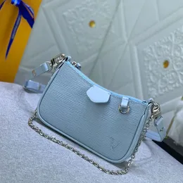 Högkvalitativ designer Totes Women Mini Underarm Bag Påsar i alla kategorier äkta läder kors kropp lyxiga mode kvinnliga handväskor plånbok i alla kategorier