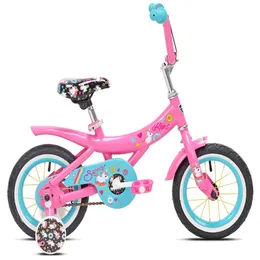 12-дюймовый девушки сладкий розовый велосипед, розовый