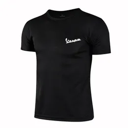 Быстрая сухая мужская футболка спортивная одежда Vespa Gym мужчина camisetas compression fitness рубашка Top Top Jersey Sport Clothing