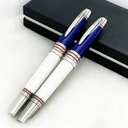 Yamalang Luxury JFK Carbon Fibra Fountian Pen Rolelrball Ballpoint Puns с резьбой бренд продукт 299r