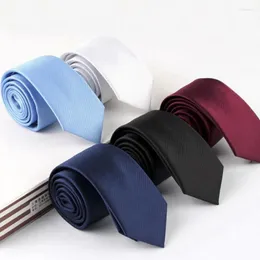 Bow Ties IHGSNMB Men Tie Solid Color Classic Fashion Mens Necktie Casual For Red Black Dress Wedding Party Slim Luxury