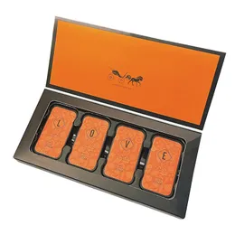 Solid Perfume 1set 4pcs Emmasys Orange Solid Perfume Zestaw długotrwały Eau de Parfum Portable 230717