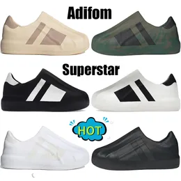 2023 NOWOŚĆ ADIFOM Superstar Męskie buty Designer Buty Triple Olive Strata Black Cloud White Beige Luxurys Casual Sneakers Outdoor Mash Mass Women Platform