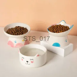 Ciotole per cani alimentatori Altre forniture per animali domestici Canna ceramica PET CATTO carino alimentazione alimentare alimentare alimentatori per animali domestici bevi di alimentazione alimentari x0715