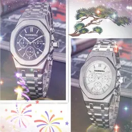 Все криминальные роскошные из нержавеющей стали Quartz Watches Spectwatch 42 -мм день моды дата мужчина дизайнерские подарки небольшой циферблат WR279P