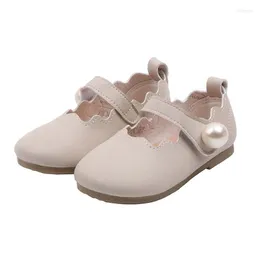 Flat Shoes Baby Girls for Children Children School Black Leather Student Dress 4 5 6 7 8 9 10 11-16T Spring Autumn