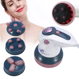 Acessórios de ferramentas de limpeza corpo massageador elétrico anti celulite portátil emagrecimento cuidados de saúde instrumento de massagem vibração cervical coluna pescoço cintura 230718