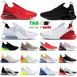 Mens Running Shoes Triple Black White Bubble Cushion Sole Women Sports Sneakers Barely Rose University Red Jogging Walking Designer Trainers