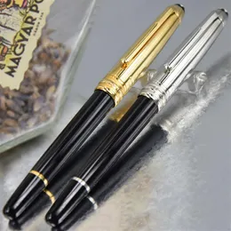 Pure Pearl MSK-163 Klasik Çeşme Rollerball Topp Noktası Kalemi Kalitesi Siyah Reçine Namlu Çizim Kapak Seria302V ile Lüks Kırtasiye