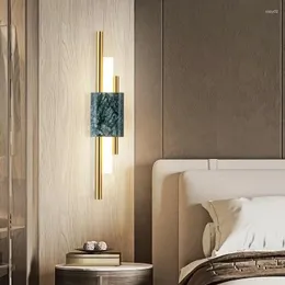 Lámpara de pared de cristal, luz Led moderna, luces de habitación con cuello de cisne, Penteadeira Camarim, decoración de dormitorio, brazo oscilante