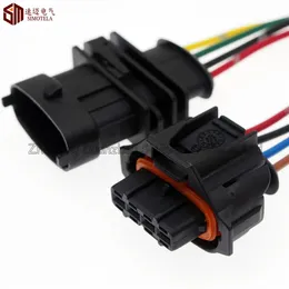 4Pin 3 5mm Auto-Luftstromsensor-Anschluss Achslast-Ansaugdruckstecker Automatischer wasserdichter Stecker für Bosch-Anschluss 4Pin253K