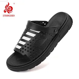 Tofflor Strongshen Men's Sandals Summer New Non-Slip Beach Sandals Soft Breattable Slippers Zapatos Mens Casual Shoes Sandalias Hombre L230718