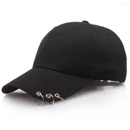 Шаровые шапки высококачественная регулируемая бейсбольная шляпа с кольцом на открытом воздухе спортивная солнце