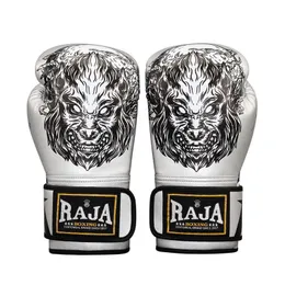 المعدات الواقية 2022 Muay Thai Boxing Gloves الكبار المجانيون فنون القتال ركلة القفازات القفازات القفاز القفازات القفازات MMA المعدات H 7670