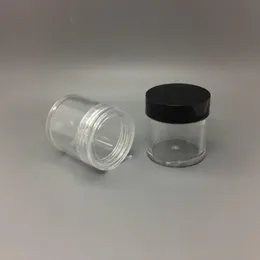 10ML G Clear Plastic Pot Jar Refillable Cosmetic Container Botttle For Eyshadow Makeup Nail Powder Sample Mahfo