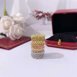 Pierścienie zespołowe nowe przybycie stali nierdzewnej Rose Gold Love Nali Pierścień dla kobiety pierścionki biżuterii mężczyźni Mężczyzn Pierścienie ślub