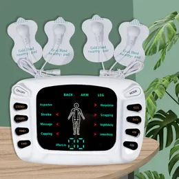 Face Massager Full Body Tens Acupuncture Electric Therapy Massager EMS Muscle Stimulator Meridian Physiotherapy Massage Apparatus Massager 230718