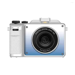 Dijital Kameralar DIY Kabuk 48MP Kamera Ön Arka Çift Lens Selfie 4K kamera kaydedici 18x Otomatik Focus Webcam acele