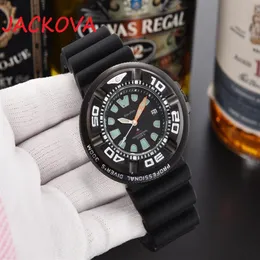 Toppsäljande berömda Dweller Crime Lumous Watches Top Designer Quartz Watch Black Silicone Stopwatch Relogies Relojes Gift2576