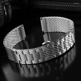Cinturini per orologi Bracciale in acciaio inossidabile con maglie milanesi di alta qualità per cinturino JY8037 JY8031 CB5848 8040 cinturino da uomo di lusso 22mm