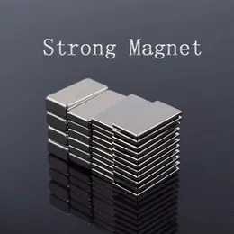 20st 20x10x2 Block NDFEB Neodymium Magnet N35 Super kraftfulla IMANER Permanent magnetiska fästelement och hårdvaruförsörjning233q