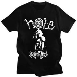 Courtney Love Hole Band Graphics Print T-shirt Homens Mulheres T-shirt de gola redonda Vintage Hip Hop Tees Oversized Roupas Streetwear