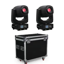 Bühnenbeleuchtung LED-Moving-Head-Lichtstrahl Spot Wash Zoom 2 Einheiten mit Flightcase-Verpackung217e